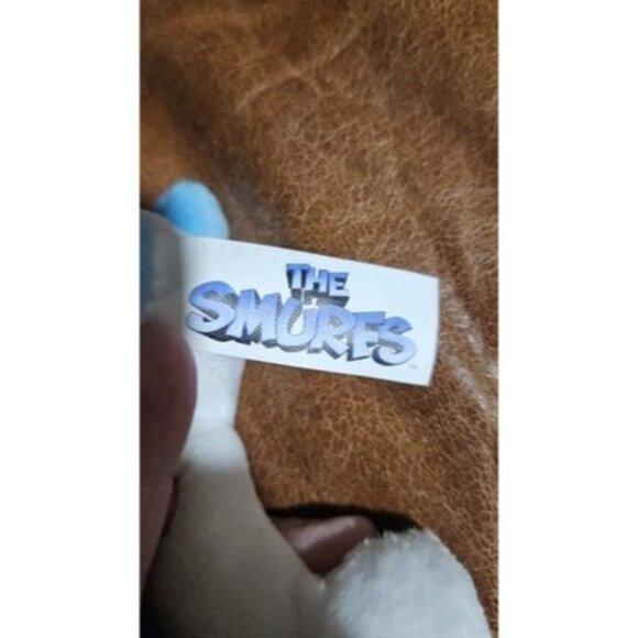 Grouchy Smurfs Plush Doll 10" White Hat Big Feet Sewn Eyes Stuffed Toy 2011 - Picture 4 of 8